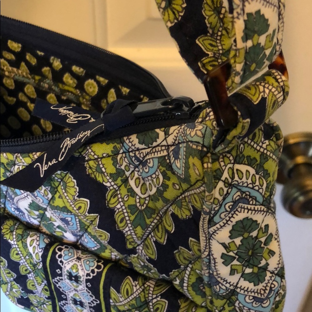 Vera Bradley Cambridge green/blue purse - Picture 5 of 5